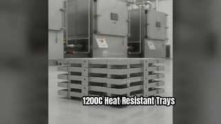 हीट ट्रीटमेंट ग्रिड ट्रे 1200C संक्षारण प्रतिरोधी